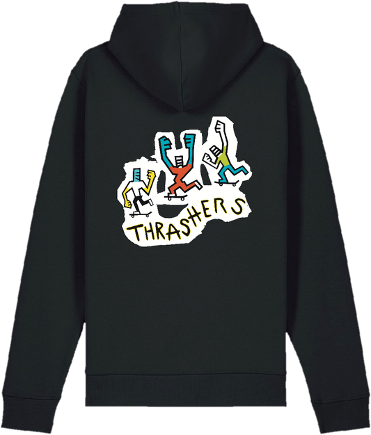 Sudadera negra Thrasher The Otero