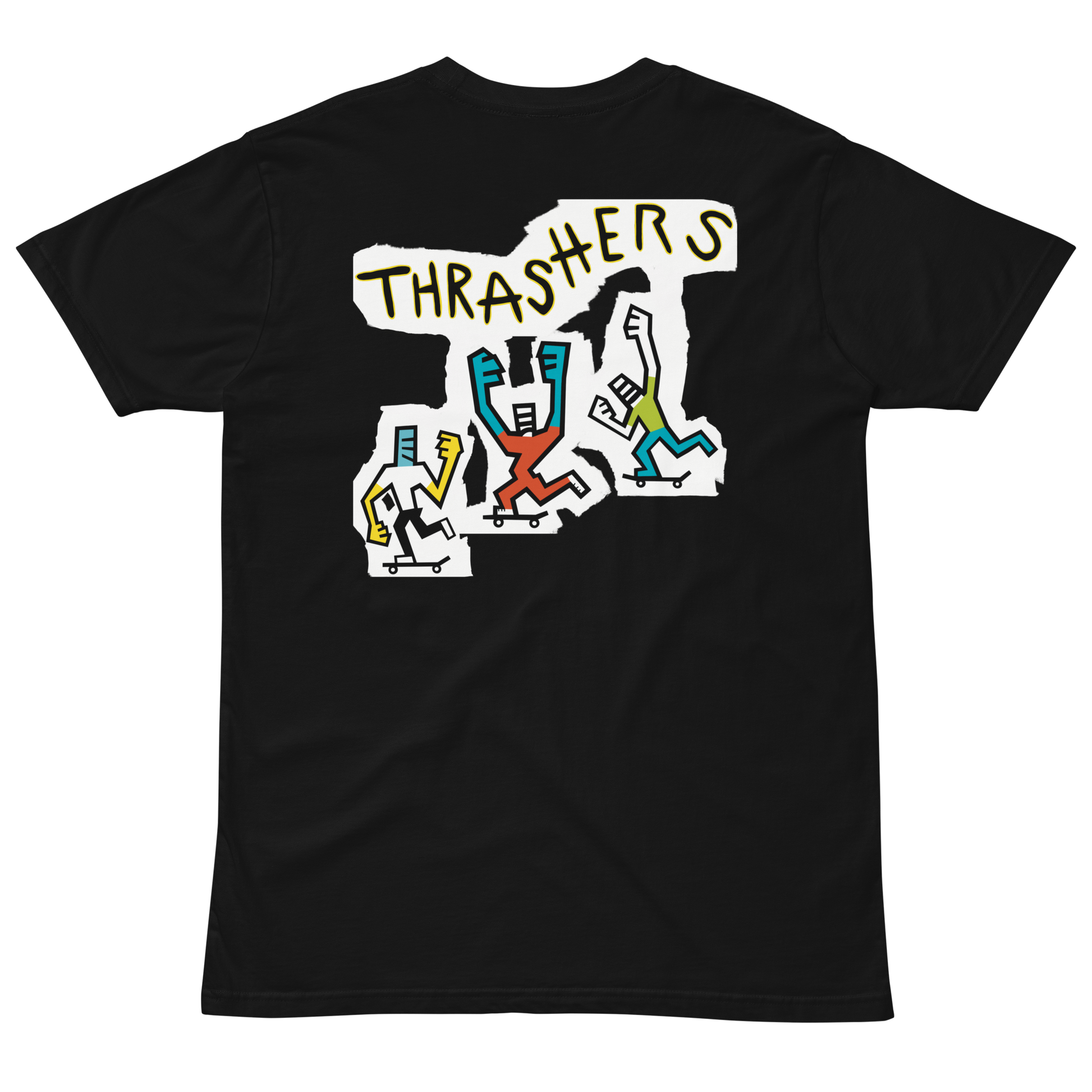 Camiseta Three Thrashers negra 